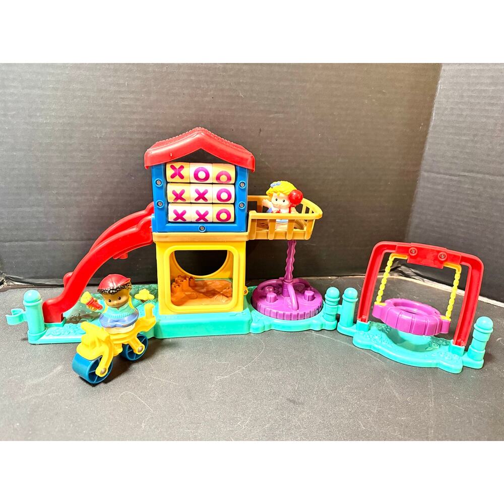 Fisher Price Little People Fun Sounds Playground sounds music works trike 2 kids